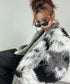 Faux Fur Splicing Coat